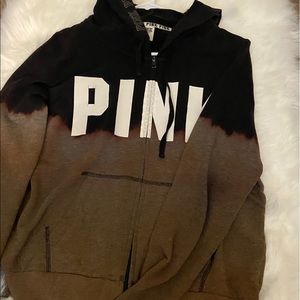 Bleached / Customized Pink Jacket